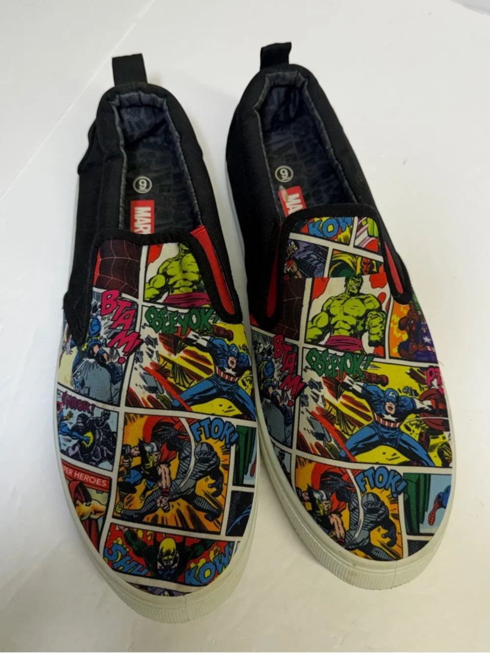 Marvel canvas slip